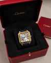 CARTIE ER SANTOS LEATHER BLACK SILVER GOLD PREMIUM LEATHER 865