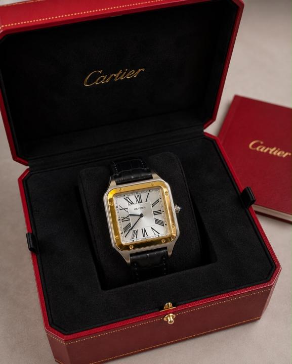CARTIE ER SANTOS LEATHER BLACK SILVER GOLD PREMIUM LEATHER 865