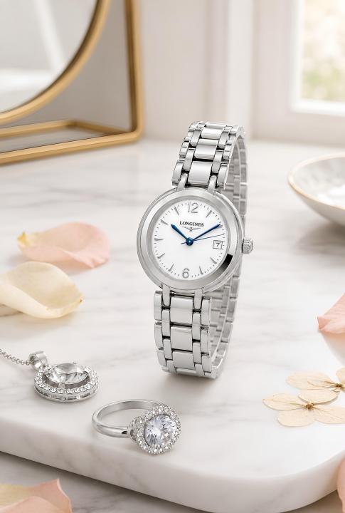 LONGINE ES PREMIUM SILVER WHITE 866