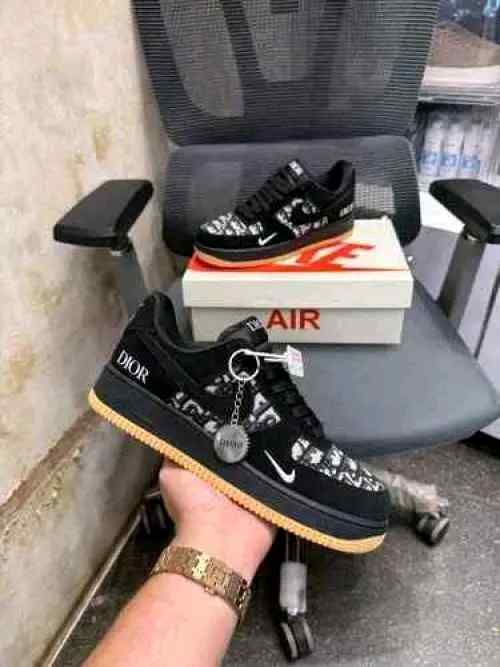 nikkee airforce 1 low dioorr black