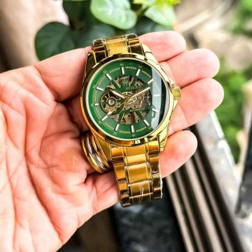 Rolee_x Automatic Gold Green