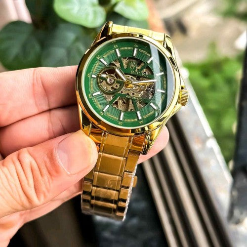 Rolee_x Automatic Gold Green