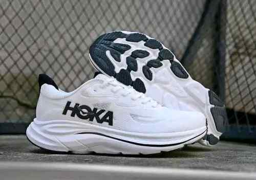 Hoka Clifton 10 White Black