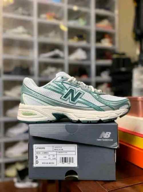 Neww balance 740 Trainers White Marsh Green