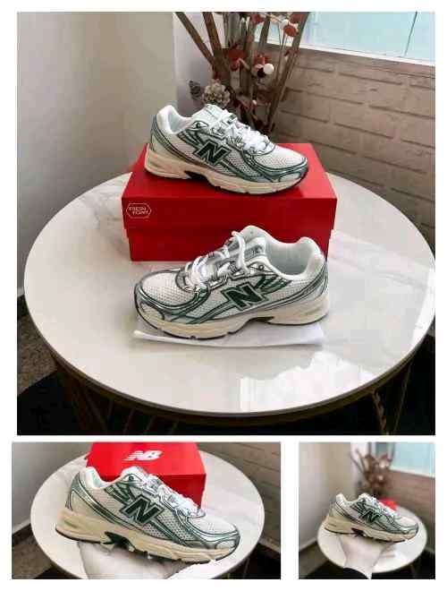 Neww balance 740 Trainers White Marsh Green