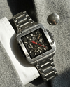 Hublot Square Bang Unico Titanium Silver Black