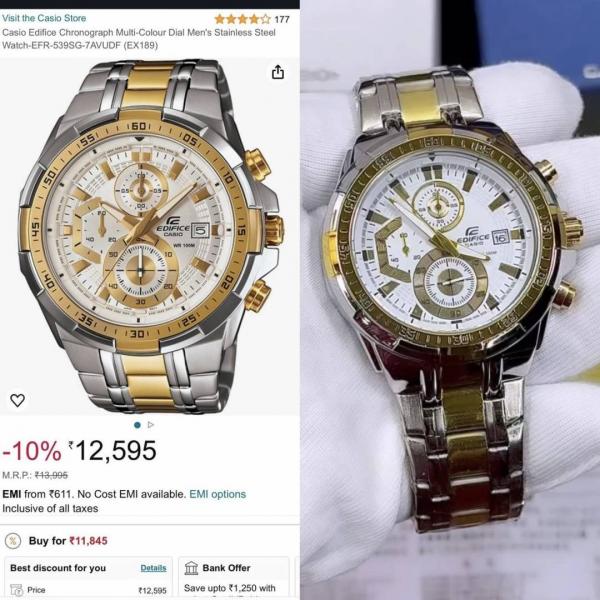 Casio Edifice EFR 539 ( All Working )