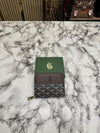 Goyar Zip Around Wallet Printed Canvas With Box (AAA60067 Coffee)