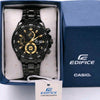 EDIFICE CASIO BLACK DIAL F290