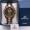 EDIFICE CASIO BLACK COOPER DIAL F293