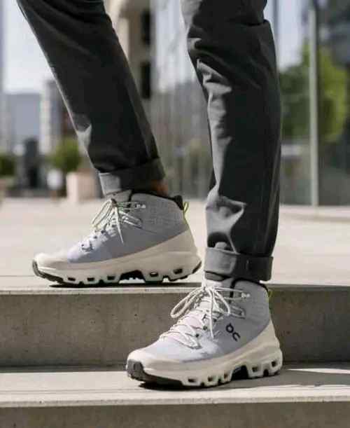 On CloudRock Mid WP Hiking & Trail Alloy Ice