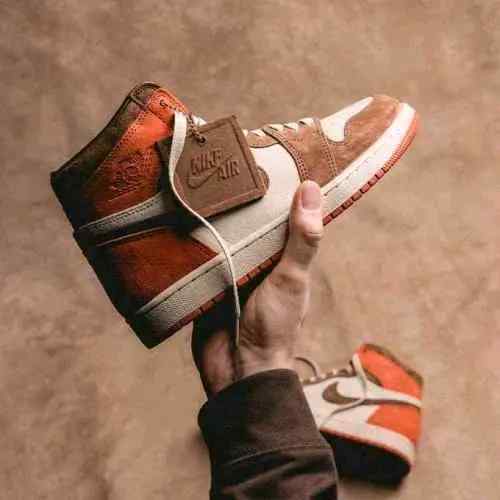 nikkee Air JordaN retro 1 High Dusted ClayAir Jor-daN. retro 1 High Dusted Clay