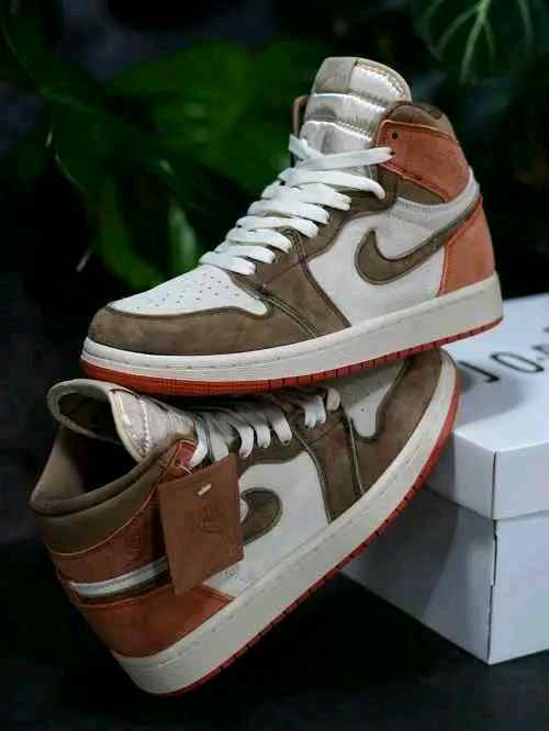 nikkee Air JordaN retro 1 High Dusted ClayAir Jor-daN. retro 1 High Dusted Clay