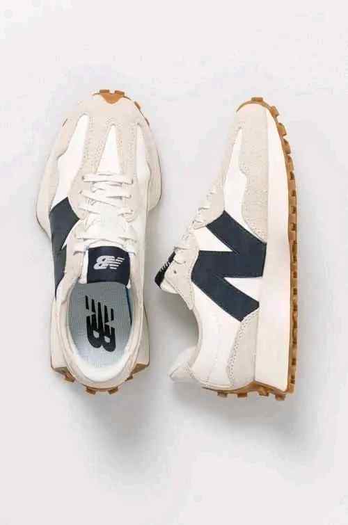 neww balance 327 WHITE NEVY