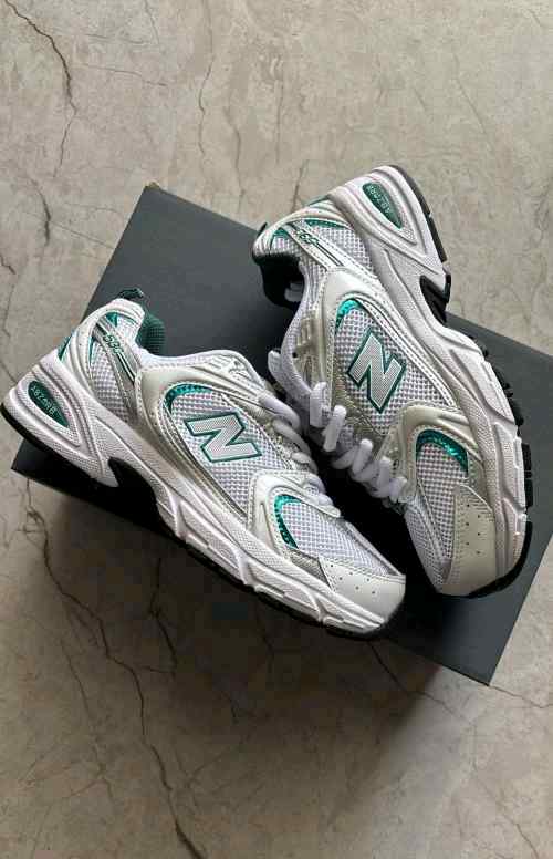sale WMN Neww Balance 530 White Green For Her
