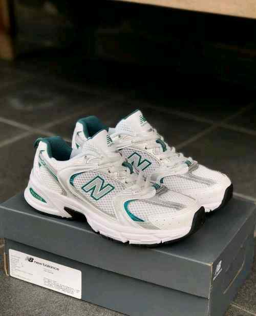 sale WMN Neww Balance 530 White Green For Her