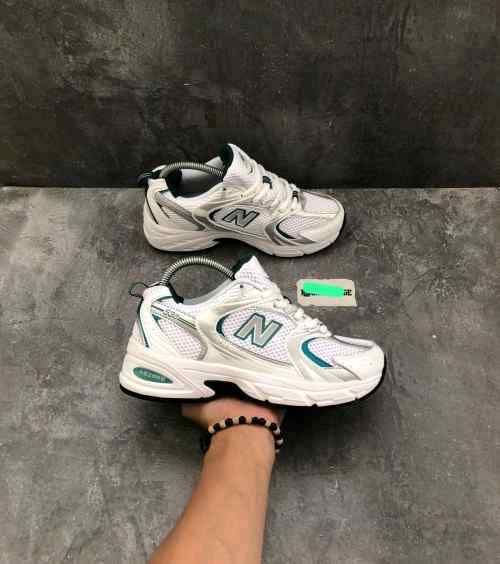 sale WMN Neww Balance 530 White Green For Her