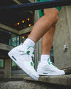 sale jordan retro 4 METALLIC GREEN