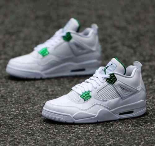sale jordan retro 4 METALLIC GREEN