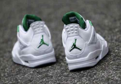 sale jordan retro 4 METALLIC GREEN