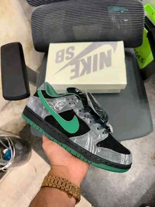 Nikke Sb Dunk Low There SkateBoards Suede Quality