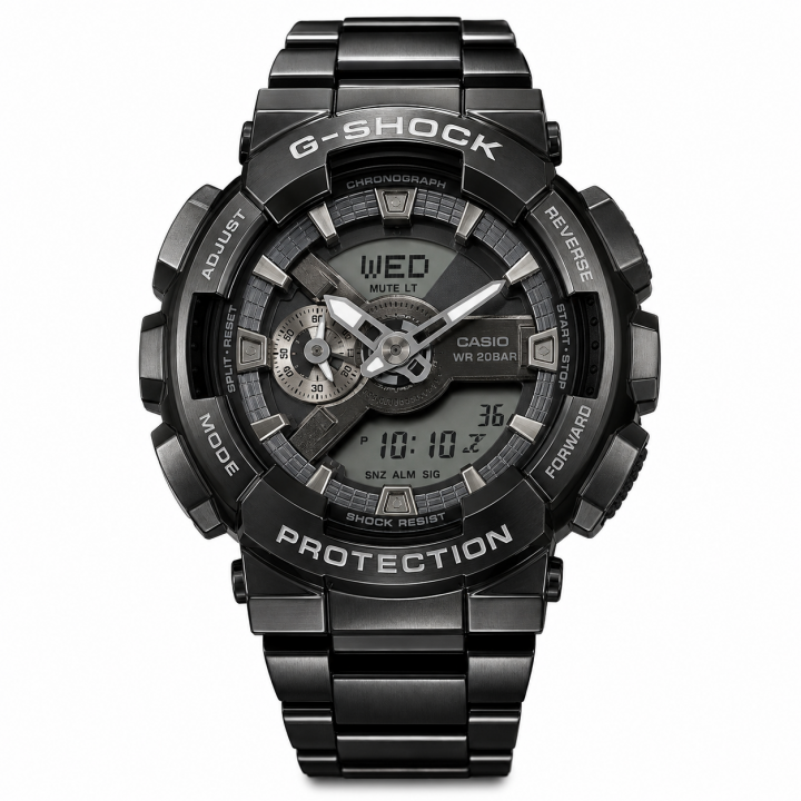 Casi_o G-Shock GM110 CHAIN BLACK BLACK 166
