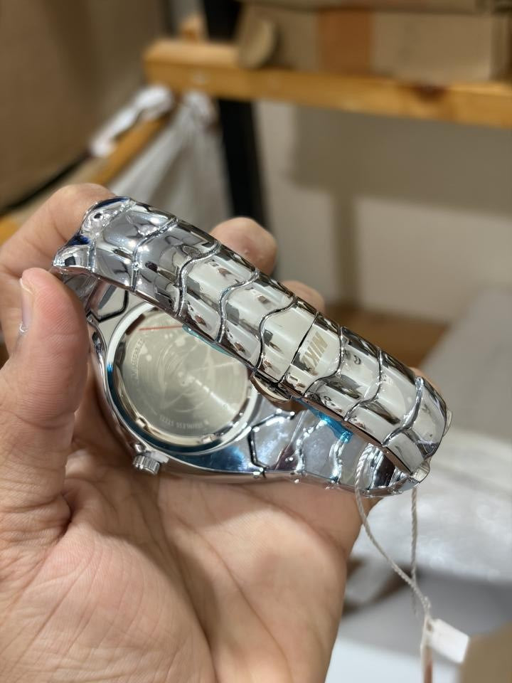 NIK KE TRIAX GLOSSY SILVER BLUE 883