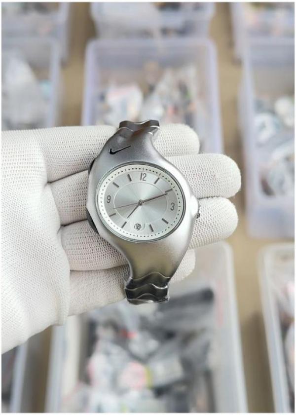 NIK KE TRIAX MATT SILVER WHITE  886