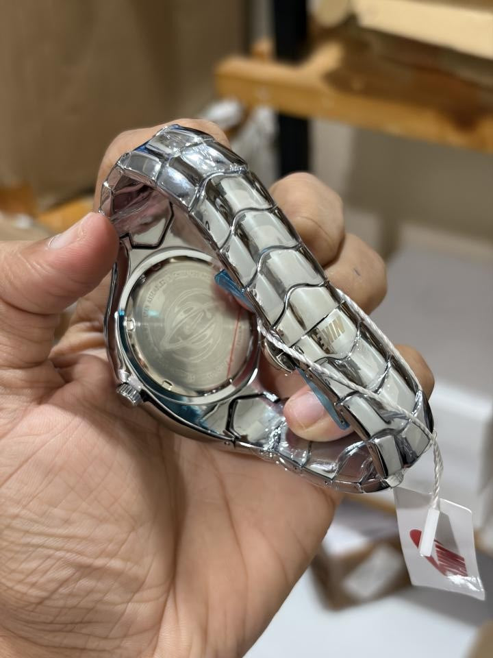NIK KE TRIAX GLOSSY  SILVER WHITE 891