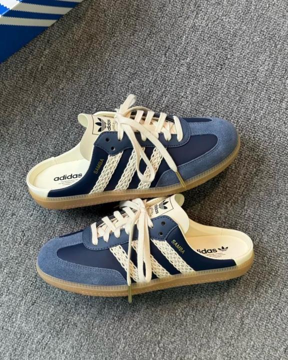 Adidaas Samba Mule Navy blue For women 668