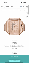 FOSSIIL RAQUEL RING WATCH UNISEX R-3