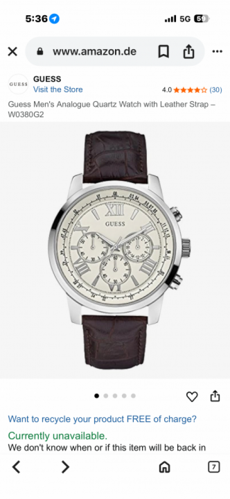 Guess GC Men (All working)
