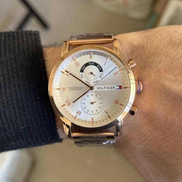 Tommy Hilfige Day Date Chronograph ( 1st Quality )