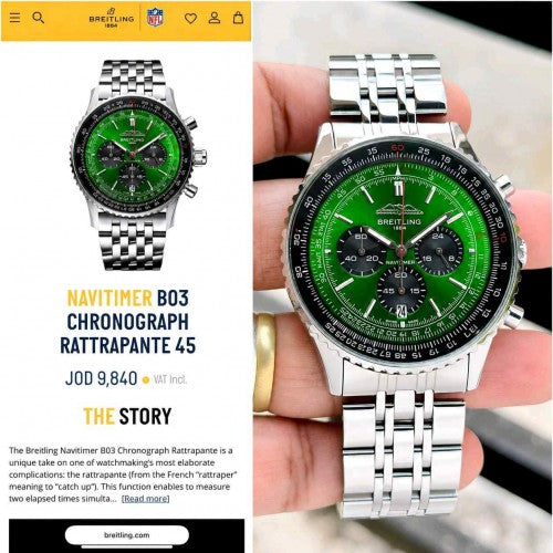 Breitling Chronometer Navitimer F31