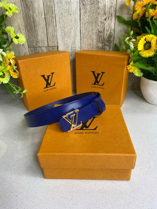 LOUII_S VUITTON LADIES PREMIUM BELT WID OG BOX 526