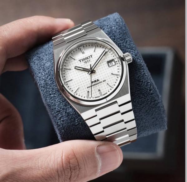 Tisso PRX Automatic Powermatic 1853 (AAA 1st Quality) Stainless steel