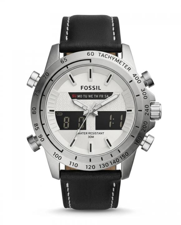 Fossi_il Digital Dual Time White Dial