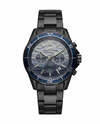 Armaani Exchange 100 Meters Black  Two Shade Dial