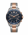 Armaani Exchange 100 Meters Two Tone  Blue Dial