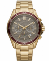 Armaani Exchange 100 Meters Golden Grey Dial