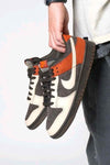 Nikkee Dunk Low Red Panda Brown Suede