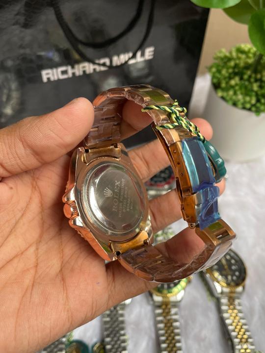 ROLEEX GMT MASTER 2 COPPER RED BLACK DIAL AT462