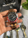ROLEEX GMT MASTER 2 COPPER RED BLACK DIAL AT462