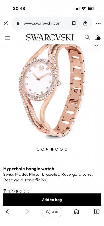 SWAROVSKKI HYPER BOLA DIAMOND EDITION 904