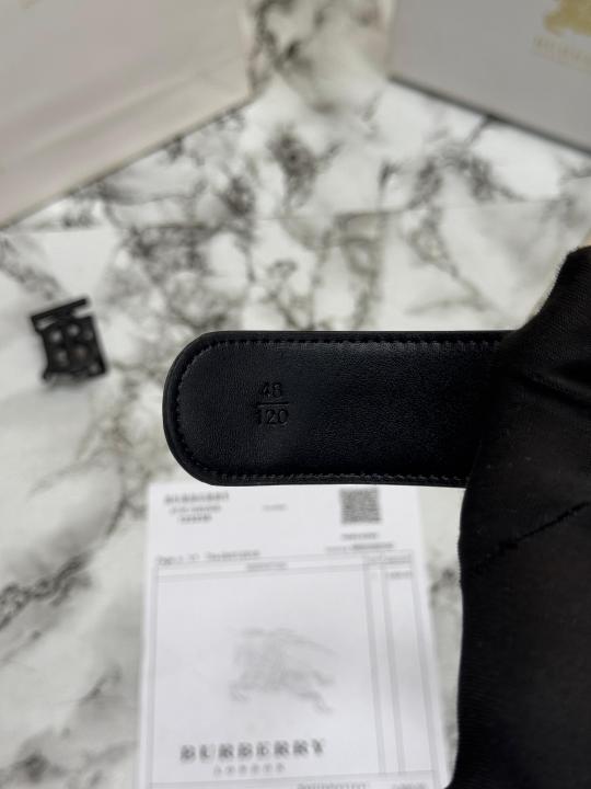 Burberr Wallet Belt combo With Box And Dust Bag(B66-2 Black)
