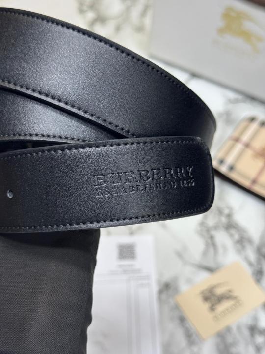Burberr Wallet Belt combo With Box And Dust Bag(B66-2 Black)