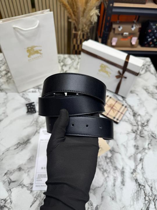 Burberr Wallet Belt combo With Box And Dust Bag(B66-2 Black)