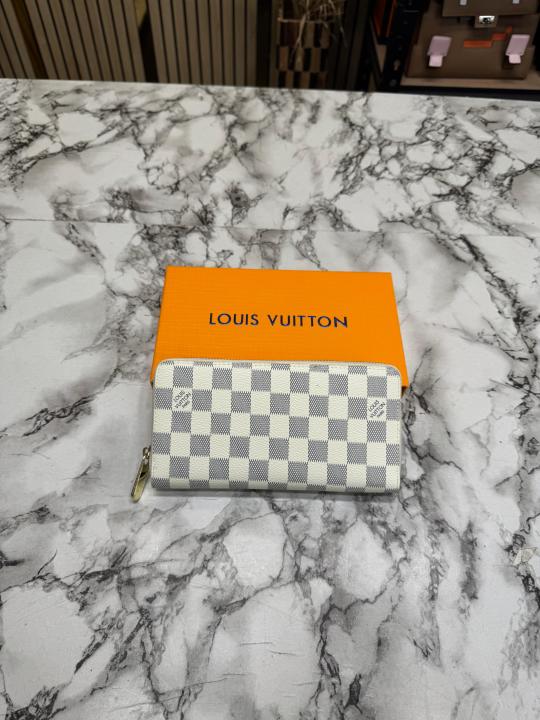 LOUI VUITTON PREMIUM WALLET WITH OG BOX AAA60017 [ WHITE STYLE ]