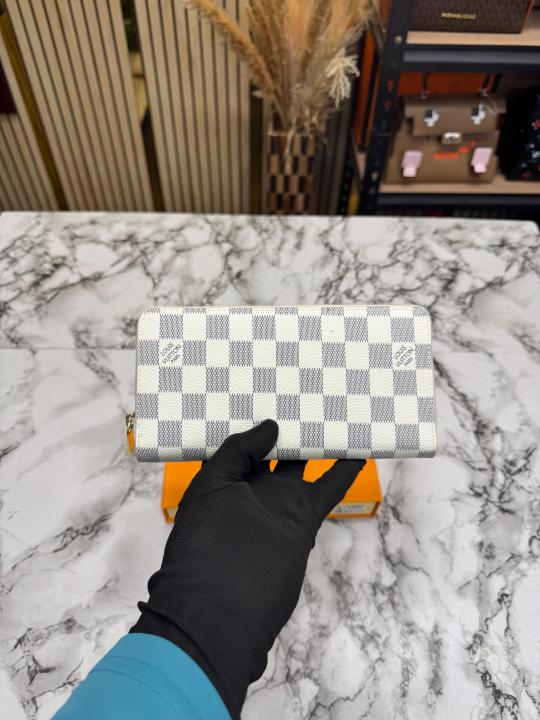LOUI VUITTON PREMIUM WALLET WITH OG BOX AAA60017 [ WHITE STYLE ]