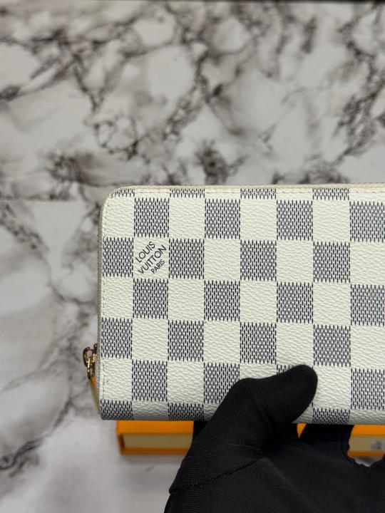LOUI VUITTON PREMIUM WALLET WITH OG BOX AAA60017 [ WHITE STYLE ]